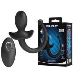MR PLAY - VIBRADOR ANAL Y PERINEAL CON CONTROL REMOTO INALÁMBRICO NEGRO - piKanteo | Despierta tu lado más piKante Comprar MR PLAY - VIBRADOR ANAL Y PERINEAL CON CONTROL REMOTO INALÁMBRICO NEGRO al mejor precio - Envíos Discretos