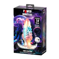 Parallax Shop - piKanteo | Despierta tu lado más piKante Alternative view of POWER MONSTERS - EBON LEVIATHAN PLUG ANAL HINCHABLE FANTASÍA TRICOLOR 18 CM