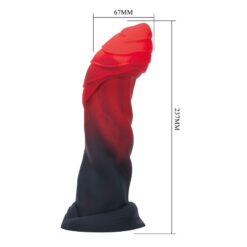 POWER MONSTERS - INFERNAL GOLIATH DILDO BICOLOR 25 CM Ø 6 CM - piKanteo | Despierta tu lado más piKante POWER MONSTERS - INFERNAL GOLIATH DILDO BICOLOR 25 CM Ø 6 CM - Imagen 5