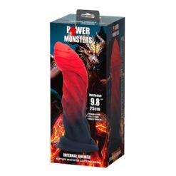 POWER MONSTERS - INFERNAL GOLIATH DILDO BICOLOR 25 CM Ø 6 CM - piKanteo | Despierta tu lado más piKante POWER MONSTERS - INFERNAL GOLIATH DILDO BICOLOR 25 CM Ø 6 CM - Imagen 2