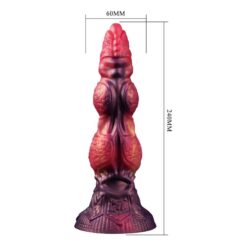 POWER MONSTERS - SAVAGE BEASTLORD DILDO FANTASÍA TRICOLOR 24 CM Ø 5 CM - piKanteo | Despierta tu lado más piKante POWER MONSTERS - SAVAGE BEASTLORD DILDO FANTASÍA TRICOLOR 24 CM Ø 5 CM - Imagen 5