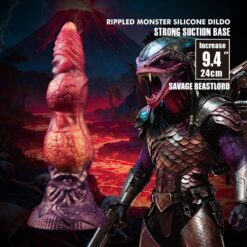POWER MONSTERS - SAVAGE BEASTLORD DILDO FANTASÍA TRICOLOR 24 CM Ø 5 CM - piKanteo | Despierta tu lado más piKante POWER MONSTERS - SAVAGE BEASTLORD DILDO FANTASÍA TRICOLOR 24 CM Ø 5 CM - Imagen 7