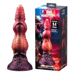POWER MONSTERS - SAVAGE BEASTLORD DILDO FANTASÍA TRICOLOR 24 CM Ø 5 CM - piKanteo | Despierta tu lado más piKante POWER MONSTERS - SAVAGE BEASTLORD DILDO FANTASÍA TRICOLOR 24 CM Ø 5 CM - Imagen 6