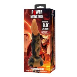 POWER MONSTERS - TYRANNOSAURUS DILDO BICOLOR 20,5 CM Ø 5 CM - piKanteo | Despierta tu lado más piKante POWER MONSTERS - TYRANNOSAURUS DILDO BICOLOR 20,5 CM Ø 5 CM - Imagen 2