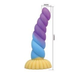 POWER MONSTERS - UNICORN DILDO TRICOLOR 22 CM Ø 5 CM - piKanteo | Despierta tu lado más piKante POWER MONSTERS - UNICORN DILDO TRICOLOR 22 CM Ø 5 CM - Imagen 7
