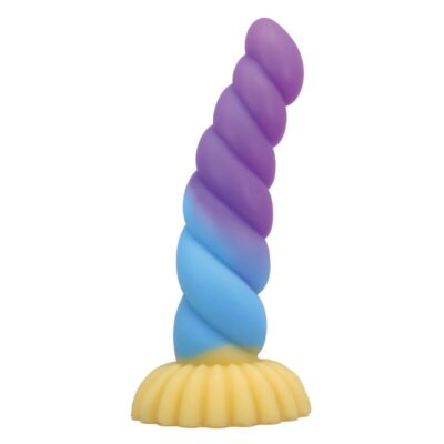 POWER MONSTERS – UNICORN DILDO TRICOLOR 22 CM Ø 5 CM