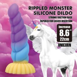 POWER MONSTERS - UNICORN DILDO TRICOLOR 22 CM Ø 5 CM - piKanteo | Despierta tu lado más piKante POWER MONSTERS - UNICORN DILDO TRICOLOR 22 CM Ø 5 CM - Imagen 9