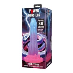 POWER MONSTERS - VOID PYTHON DILDO FANTASÍA CON VENTOSA 20,5 CM Ø 5,2 CM AZUL, LILA Y ROSA - piKanteo | Despierta tu lado más piKante POWER MONSTERS - VOID PYTHON DILDO FANTASÍA CON VENTOSA 20,5 CM Ø 5,2 CM AZUL, LILA Y ROSA - Imagen 2