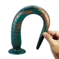 POWER MONSTERS - WILDWYRM TAIL DILDO BICOLOR 47 CM Ø 4 CM - piKanteo | Despierta tu lado más piKante POWER MONSTERS - WILDWYRM TAIL DILDO BICOLOR 47 CM Ø 4 CM - Imagen 3