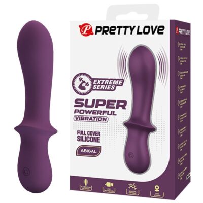 PRETTY LOVE – ABIGAIL VIBRADOR RECARGABLE 10 FUNCIONES MORADO