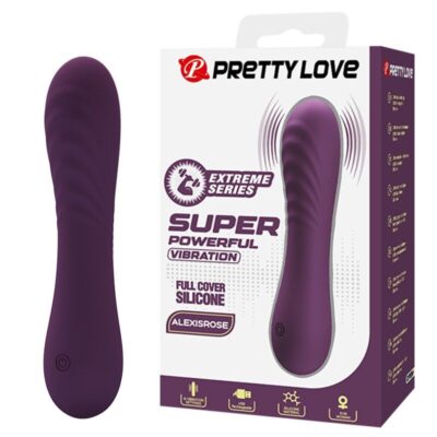 PRETTY LOVE – ALEXISROSE VIBRADOR RECARGABLE 10 FUNCIONES MORADO