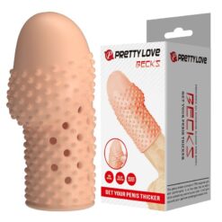 PRETTY LOVE - GEEK'S FUNDA PARA PENE GET YOUR PENIS THICKER COLOR NATURAL