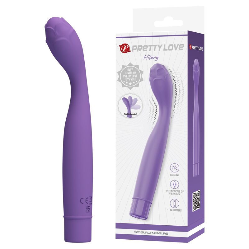 PRETTY LOVE - HENRY VIBRADOR FLEXIBLE PARA PUNTO G MORADO - piKanteo | Despierta tu lado más piKante PRETTY LOVE - HENRY VIBRADOR FLEXIBLE PARA PUNTO G MORADO