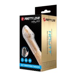 PRETTY LOVE - HOTTT FUNDA PARA PENE GET YOUR PENIS THICKER TRANSPARENTE - piKanteo | Despierta tu lado más piKante PRETTY LOVE - HOTTT FUNDA PARA PENE GET YOUR PENIS THICKER TRANSPARENTE - Imagen 3