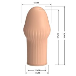 PRETTY LOVE - HUEL FUNDA PARA PENE COLOR NATURAL - piKanteo | Despierta tu lado más piKante PRETTY LOVE - HUEL FUNDA PARA PENE COLOR NATURAL - Imagen 8