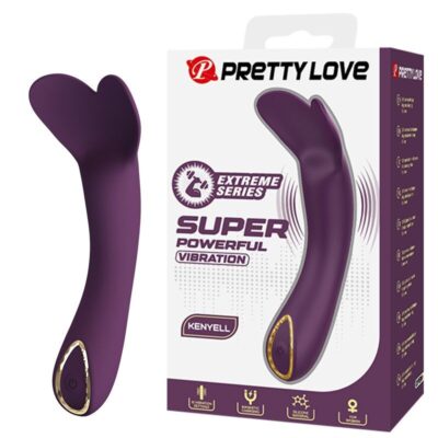 PRETTY LOVE – KENYELL VIBRADOR RECARGABLE 10 FUNCIONES MORADO