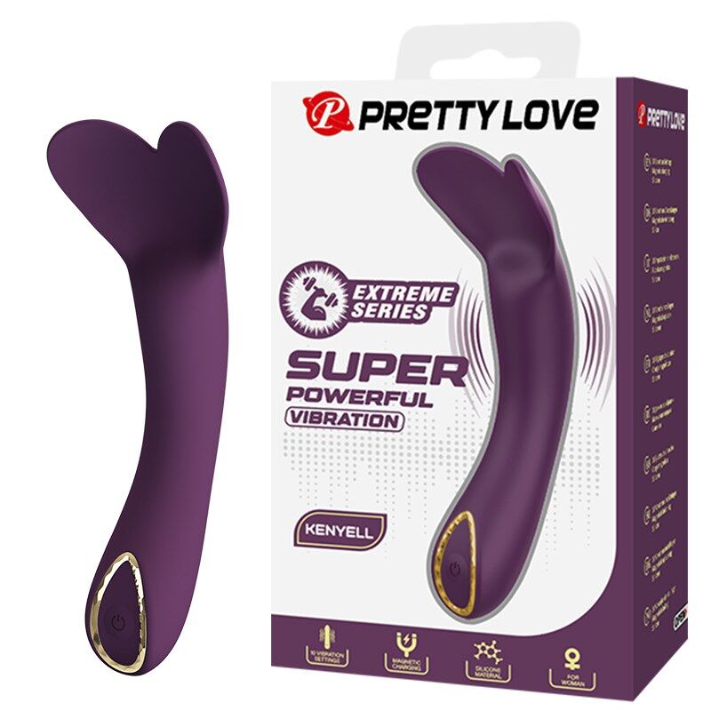 PRETTY LOVE - KENYELL VIBRADOR RECARGABLE 10 FUNCIONES MORADO - piKanteo | Despierta tu lado más piKante PRETTY LOVE - KENYELL VIBRADOR RECARGABLE 10 FUNCIONES MORADO
