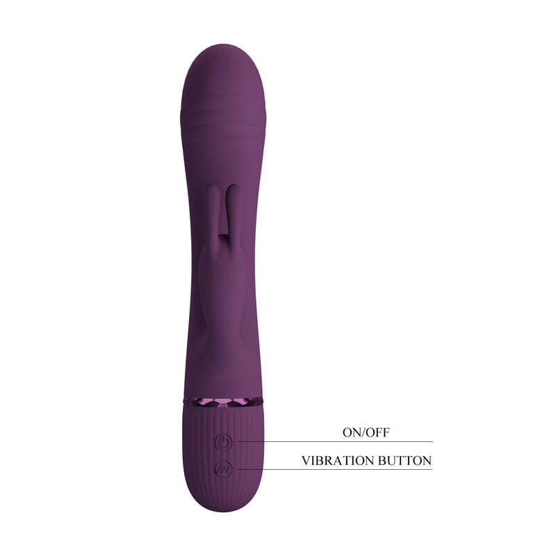 PRETTY LOVE - ROCCO VIBRADOR RABBIT RECARGABLE 10 FUNCIONES MORADO - piKanteo | Despierta tu lado más piKante PRETTY LOVE - ROCCO VIBRADOR RABBIT RECARGABLE 10 FUNCIONES MORADO - Imagen 2