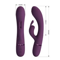 PRETTY LOVE - ROCCO VIBRADOR RABBIT RECARGABLE 10 FUNCIONES MORADO - piKanteo | Despierta tu lado más piKante PRETTY LOVE - ROCCO VIBRADOR RABBIT RECARGABLE 10 FUNCIONES MORADO - Imagen 10