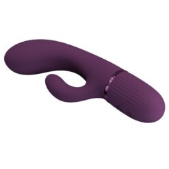 PRETTY LOVE - MARGIE VIBRADOR RABBIT RECARGABLE 10 FUNCIONES MORADO - piKanteo | Despierta tu lado más piKante PRETTY LOVE - MARGIE VIBRADOR RABBIT RECARGABLE 10 FUNCIONES MORADO - Imagen 5