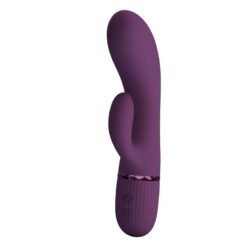 PRETTY LOVE - MARGIE VIBRADOR RABBIT RECARGABLE 10 FUNCIONES MORADO - piKanteo | Despierta tu lado más piKante PRETTY LOVE - MARGIE VIBRADOR RABBIT RECARGABLE 10 FUNCIONES MORADO - Imagen 2