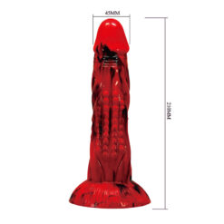 POWER MONSTERS - MINOTAUR DILDO FANTASÍA CON VENTOSA 21 CM Ø 5 CM ROJO Y NEGRO - piKanteo | Despierta tu lado más piKante POWER MONSTERS - MINOTAUR DILDO FANTASÍA CON VENTOSA 21 CM Ø 5 CM ROJO Y NEGRO - Imagen 5