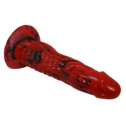 POWER MONSTERS - MINOTAUR DILDO FANTASÍA CON VENTOSA 21 CM Ø 5 CM ROJO Y NEGRO - piKanteo | Despierta tu lado más piKante POWER MONSTERS - MINOTAUR DILDO FANTASÍA CON VENTOSA 21 CM Ø 5 CM ROJO Y NEGRO - Imagen 4