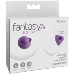 FANTASY FOR HER - SUCCIONADOR DE PEZONES CON VIBRACION - Imagen 3